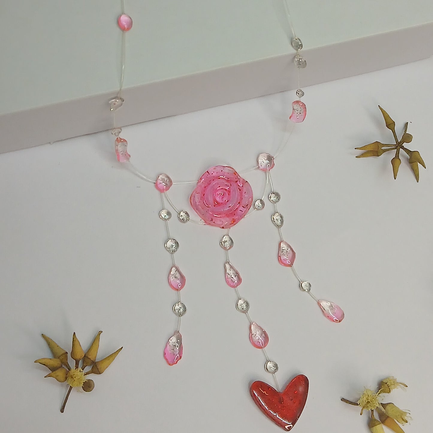 The Amore Cascade -The Pink Rose Dew For your Valentine