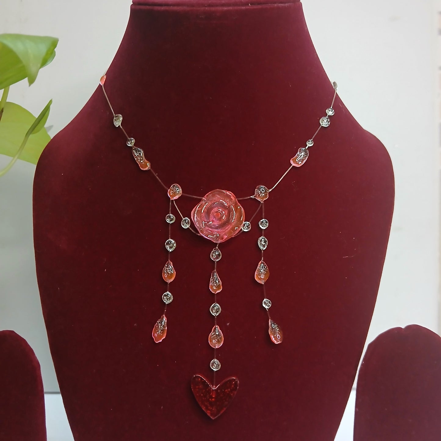 The Amore Cascade -The Pink Rose Dew For your Valentine